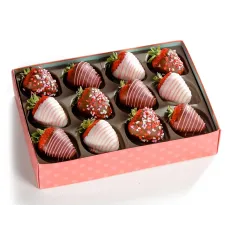 Del corazón - Fresas bañadas en chocolate