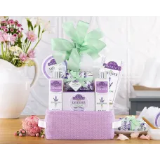 Cesta de spa para un día libre