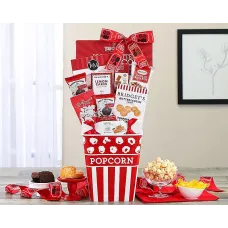 Colección de palomitas de maíz y dulces