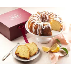 Pastel Bundt de ralladura de limón