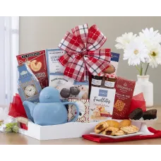 Colección navideña de té y desayuno