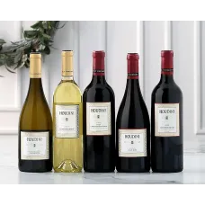 Colección de vinos tintos y blancos Houdini Napa Valley
