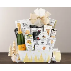 Cesta de vino Veuve Clicquot