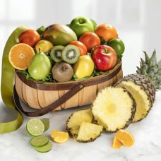 Cesta de regalo de frutas frescas Tropical Favorites