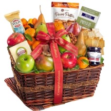 Enhorabuena Abundance Classic Fruit Basket