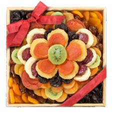 Canasta de lujo de frutos secos Sweet Bloom