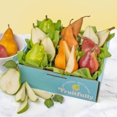 Peras para comparar regalo de frutas de lujo