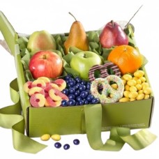 Caja de regalo de frutas y chocolates del Festival de Primavera