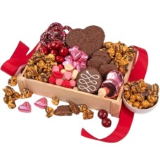 Caja de regalo de chocolate Valentine de lujo