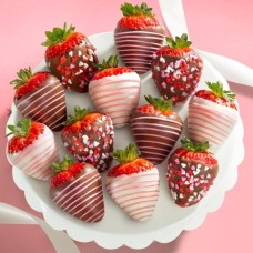Fresas bañadas en Love Berries originales - 12 bayas