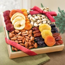 Regalo clásico de la bandeja de frutas secas de la costa del Pacífico