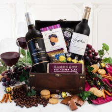 Caja de regalo de Cabernet y Snax