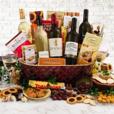 Cesta de regalo de Wines of the World