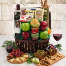 Cesta de regalo Festa Italiana Chianti and Fruit