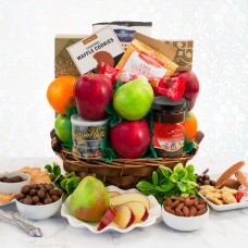 Pensamientos y oraciones Kosher Shiva Fruit Gift Basket