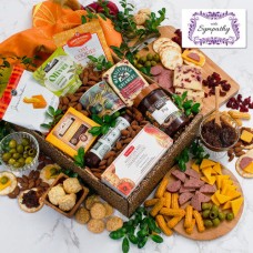 Caja de regalo de la colección clásica de quesos y galletas - Sympathy