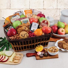 Cesta de regalo de fruta de la Quinta Avenida