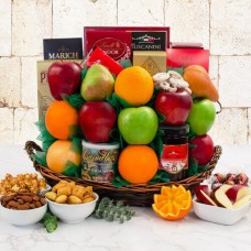 Masada Fruit and Kosher Food Gift Basket