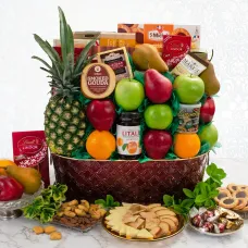 Cesta de regalo de fruta de Sutton Place