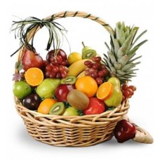 Cesta de frutas frescas