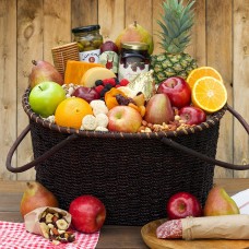 Cesta de frutas de temporada