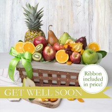 Cesta de frutas para desear pronta recuperación