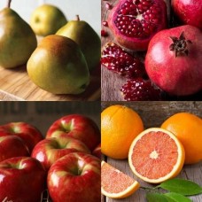 Mezcla de frutas de vacaciones (mediana)