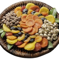 Fruta seca de la fruta de la huerta