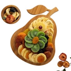 Bandeja de frutas secas de pera perfecta
