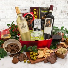 Taste of Tuscany Cesta de regalo de vino italiano