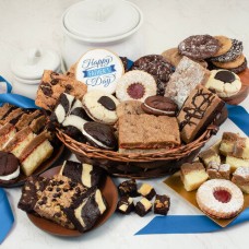 Cesta de panadería del día del padre
