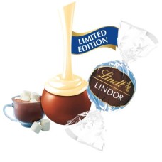 Trufas de chocolate con leche y cacao caliente LINDOR, caja de 800 unidades (353 oz)
