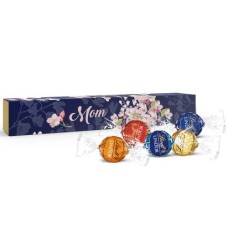 Caja de regalo LINDOR surtida para mamá (10 piezas, 119 g)