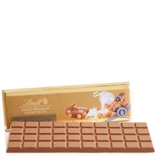 Barra de chocolate Lindt Swiss Milk Gold con pasas y avellanas (10,5 oz)