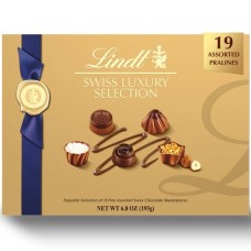 Caja de bombones de lujo suizos Lindt (19 unidades, 193 g)