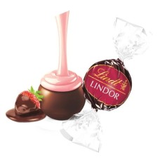 Trufas Lindor de fresa oscura (800 piezas, 353 oz)