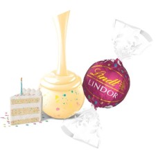Trufas LINDOR sabor pastel de cumpleaños, caja de 800 unidades (353 oz)