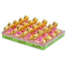 GOLD BUNNY de fresas y crema, 3,5 oz (caja de 16 piezas)