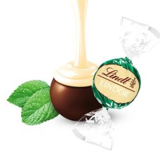 Trufas LINDOR sabor menta oscura, caja de 800 unidades (353 oz)