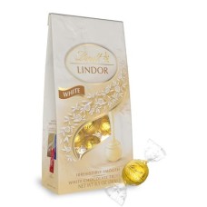 Bolsa de 20 trufas de chocolate blanco LINDOR (8,5 oz)