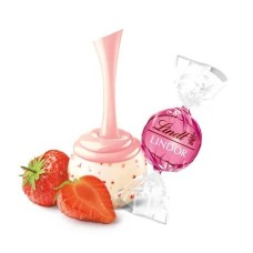 Trufas Lindor de fresas y crema de chocolate blanco (800 piezas, 353 oz)