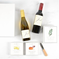 Set de regalo de vino y queso Josh