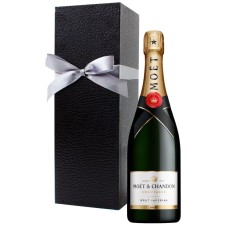 Moët & Chandon Imperial Brut con estuche de regalo negro