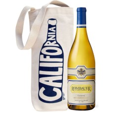 Rombauer Chardonnay y California Wine Tote