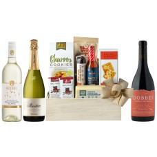 Cesta de regalo dulce y picante