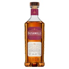 Whisky irlandés de malta única Bushmills de 16 años