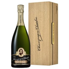 Charles Heidsieck Champagne Charlie con caja de regalo de madera