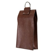 Bolso tote Admiral de piel sintética marrón color vino