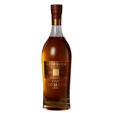 Whisky escocés de malta única Glenmorangie de 18 años de las Highlands