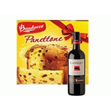 Panettone de vino y Bauducco